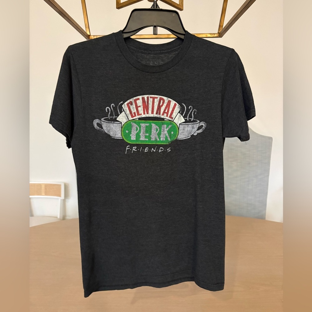 FRIENDS Central Perk Dark Gray T-Shirt - Small